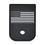 USA Flag Magazine Base Plate For Glock